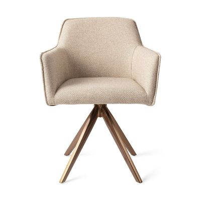 Jesper Home Hofu eetkamerstoel Wild Walnut turn rose