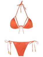 Brigitte bikini à découpes - Orange