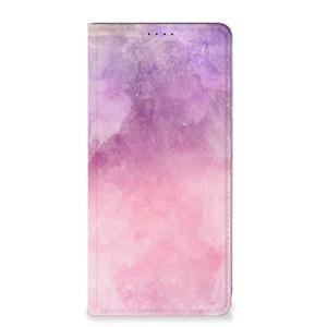 Bookcase Samsung Galaxy A35 Pink Purple Paint