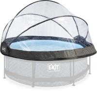 Exit zwembadoverkapping ECO rond 244 cm - universeel