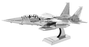 Metal Earth F-15 Eagle Modelvliegtuig met vaste vleugels Montagekit