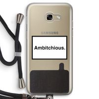 Ambitchious: Samsung Galaxy A5 (2017) Transparant Hoesje met koord