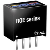 RECOM ROE-0515S DC/DC-converter, print 15 66 mA 1 W Aantal uitgangen: 1 x Inhoud 1 stuk(s)