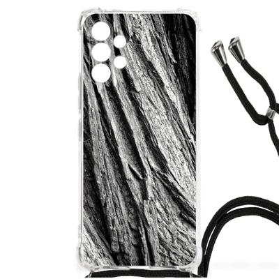 Stevig Telefoonhoesje Samsung Galaxy A13 4G Boomschors Grijs