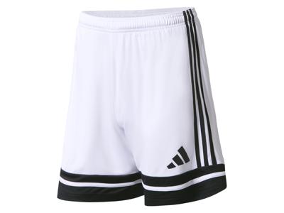 adidas Korte heren sportbroek (wit, L)