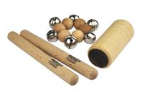 Music for kids Premium VOG - Mini percussie set Hout - thumbnail