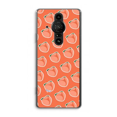 Just peachy: Sony Xperia Pro-I Transparant Hoesje