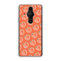 Just peachy: Sony Xperia Pro-I Transparant Hoesje
