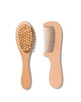 HEMA Baby Kam En Borstel Hout
