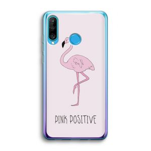 Pink positive: Huawei P30 Lite Transparant Hoesje