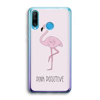 Pink positive: Huawei P30 Lite Transparant Hoesje