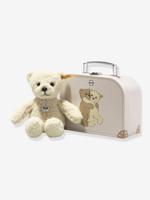 Teddybeer met koffer 21 cm voor kinderen STEIFF MILA beige