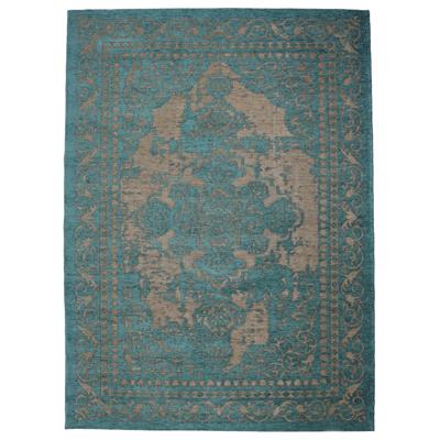Vintage Vloerkleed Marakesh - Turquoise - 80 x 150 cm