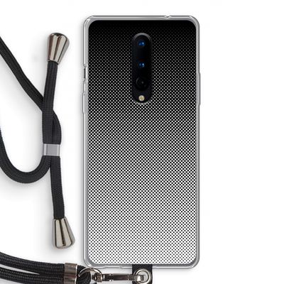 Musketon Halftone: OnePlus 8 Transparant Hoesje met koord