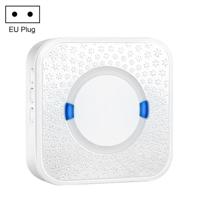 P6 110dB draadloze IP55 waterdichte laag vermogen verbruik WiFi doen-dong deurbel ontvanger Receiver afstand: 300m EU Plug (wit)