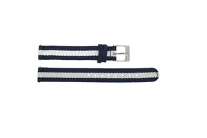 Horlogeband Lacoste 2000316 / LC-06-3-14-0011 Leder Blauw 13mm