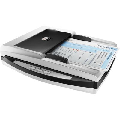 SmartOffice PN2040 Flatbed-/ADF-scanner 600 x 600 DPI A4 Zwart, Wit
