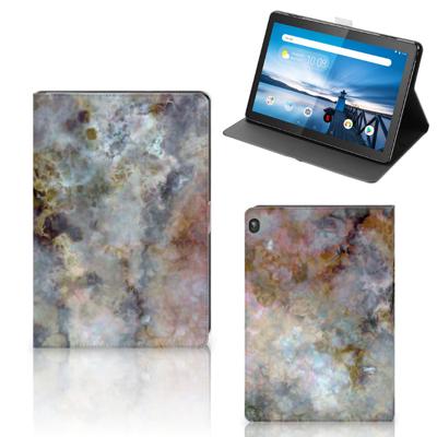 Lenovo Tablet M10 Leuk Tablet hoesje Marmer Grijs Lenovo Tablet M10 Leuk Tablet hoesje Marmer Grijs