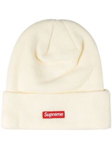 Supreme x New Era bonnet à logo S - Blanc