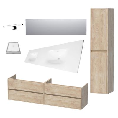 Badkamermeubelset NEXXT 200cm Sahara