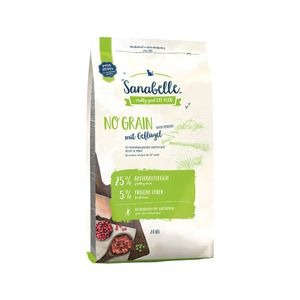 Sanabelle NO GRAIN droogvoer voor kat 2 kg Volwassen Gevogelte