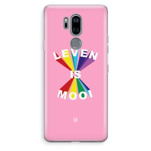 Het Leven Is Mooi: LG G7 Thinq Transparant Hoesje