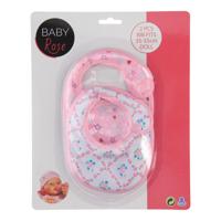Baby Rose slabbetjes, 2st.