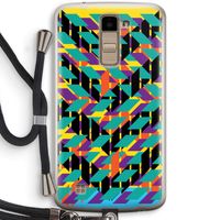 Skew Bee 1: LG K10 (2016) Transparant Hoesje met koord
