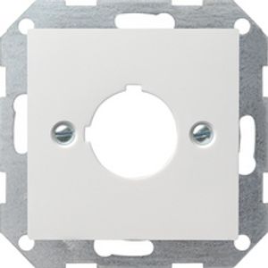 GIRA 027203 veiligheidsplaatje voor stopcontacten Wit