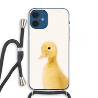 Duke: iPhone 12 mini Transparant Hoesje met koord