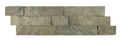Steenstrips 01 Pastel Gray (Light Yellow) 15x50 cm