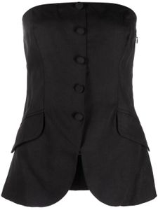 Reformation haut-bustier Tonya - Noir