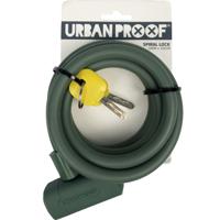 UrbanProof spiraalkabelslot 12mm 150cm mat groen