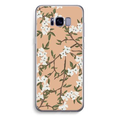Blossoming spring: Samsung Galaxy S8 Plus Transparant Hoesje
