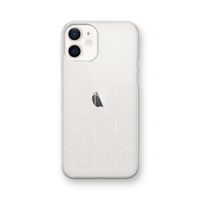 Zwart-witte kubussen: iPhone 12 Transparant Hoesje
