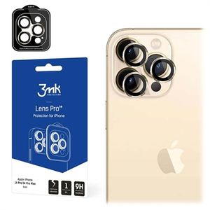 3MK Lens Protection Pro iPhone 14 Pro/14 Pro Max Camerabeschermer - Goud