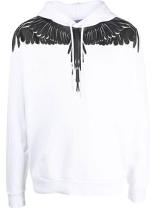 Marcelo Burlon County of Milan hoodie à logo imprimé - Blanc