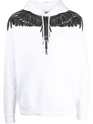 Marcelo Burlon County of Milan hoodie à logo imprimé - Blanc
