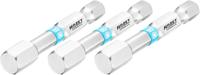 HAZET Bit 2204NSLG-8/3 · 1/4 inch (6,3 mm) zeskant massief · Binnen-zeskant-profiel · 3-delig · SW 8 mm