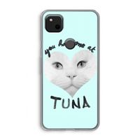 You had me at tuna: Google Pixel 4a Transparant Hoesje