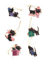 HEMA Takkie en Siepie hangers hout - 6 stuks