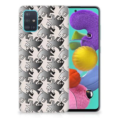 Samsung Galaxy A51 | TPU Hoesje | Salamander Grey