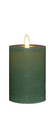 Stompkaars-USB wax 10x7,5 cm jade - Annas collection