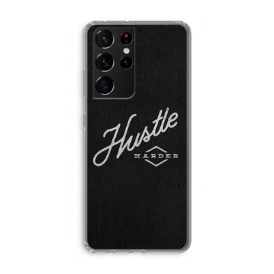 Hustle: Samsung Galaxy S21 Ultra Transparant Hoesje