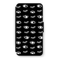 Eye pattern #3: iPhone 12 Pro Max Flip Hoesje
