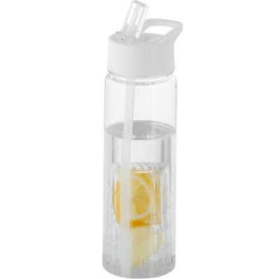 Drinkfles met Fruit Infuser - 740 ml - BPA-vrij - Wit