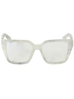 Off-White Eyewear lunettes de vue à monture carrée - Blanc - thumbnail