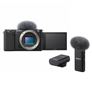 Sony Vlog camera ZV-E10 + ECM-W2BT microfoon