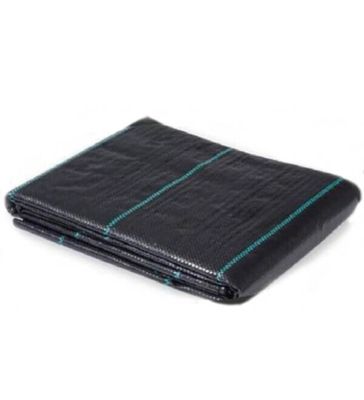 Wildkamp Anti-Worteldoek 5x2,10m - Beschoeiingsmat Zwart PP, Duurzaam & Waterdoorlatend