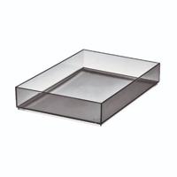 iDesign - Make-up Organizer, 30.5 x 20.3 x 5.1 cm, Smoke - iDesign | S